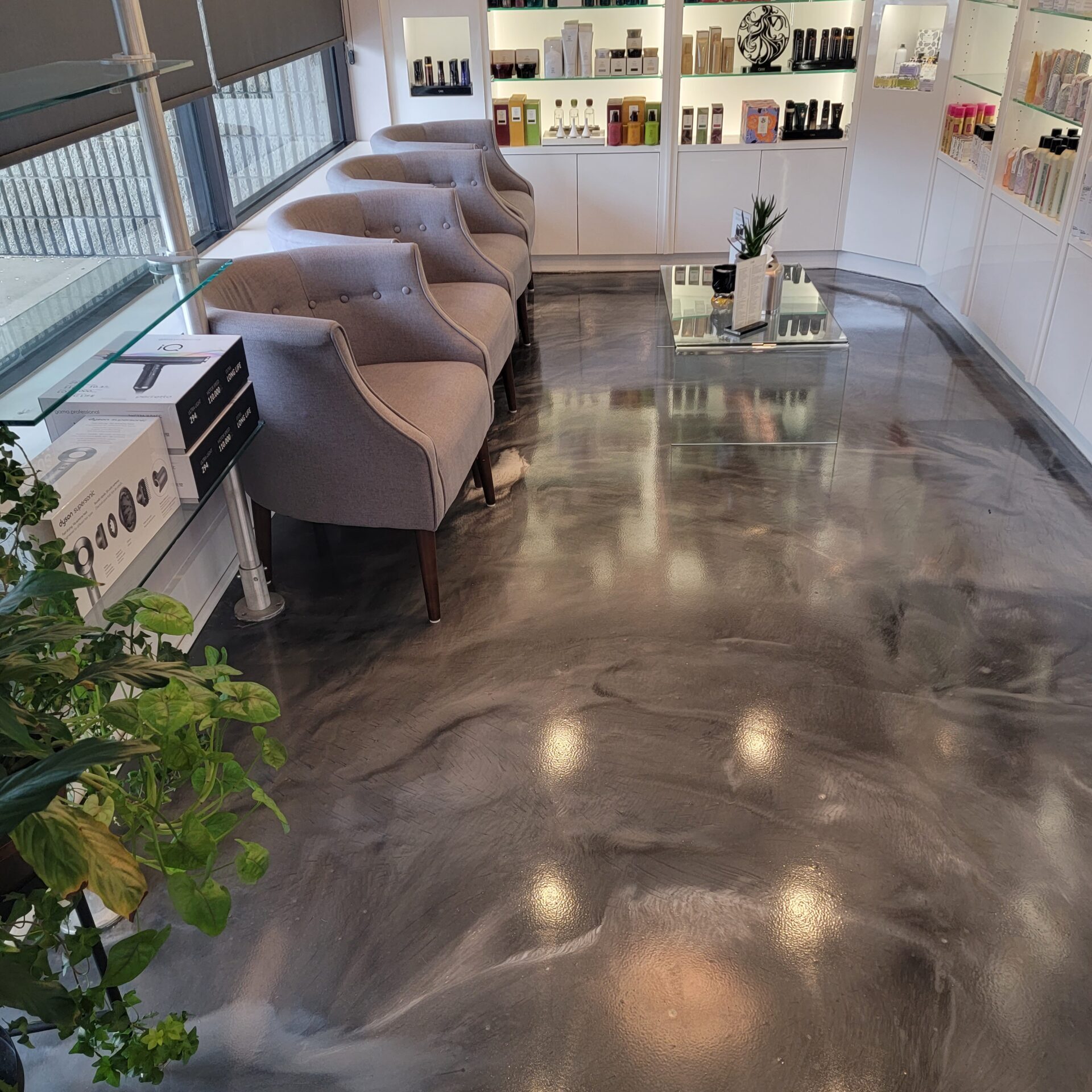 Metallic Epoxy Flooring by Concepts in Concrete