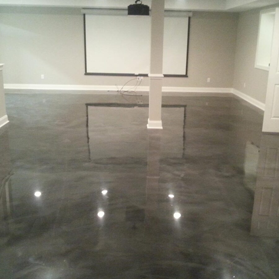 Reflector Basement Floor Concepts in Concrete